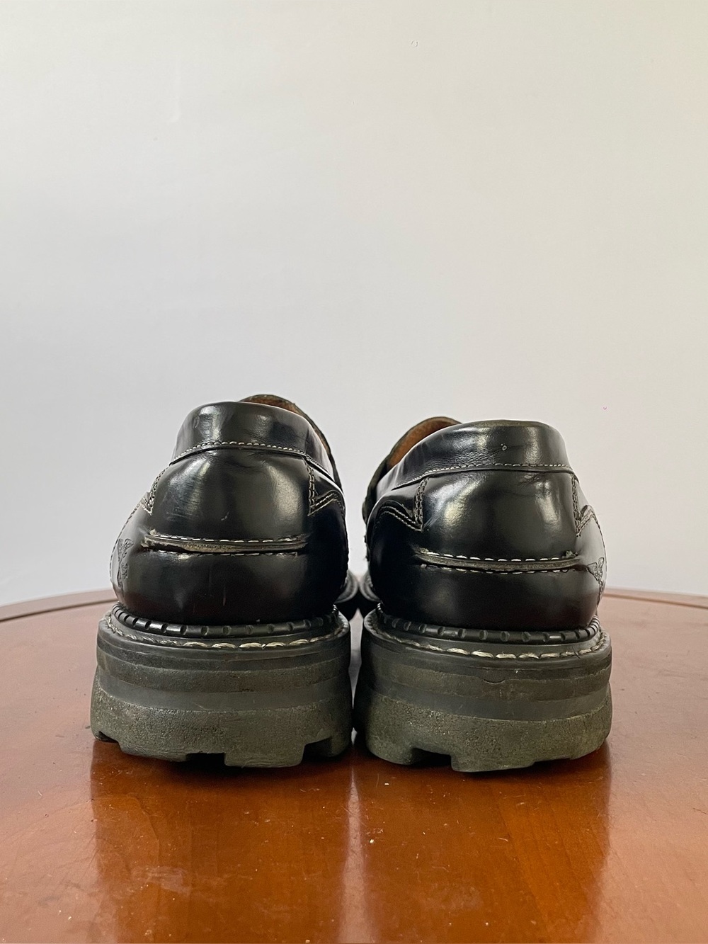 John Fluevog Black Leather Loafers | US 9 - Picture 4 of 8